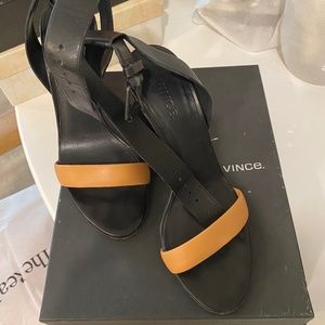 Ankle Strap Dual Tone Heels